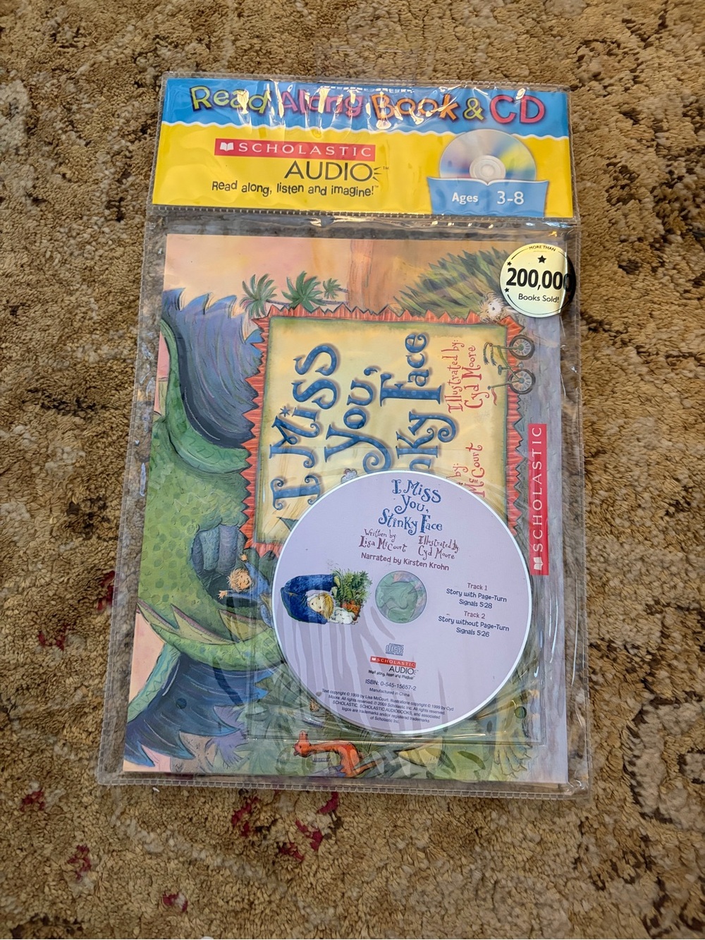 Scholastic Read-Along Book & CD — teacher classroom students learning